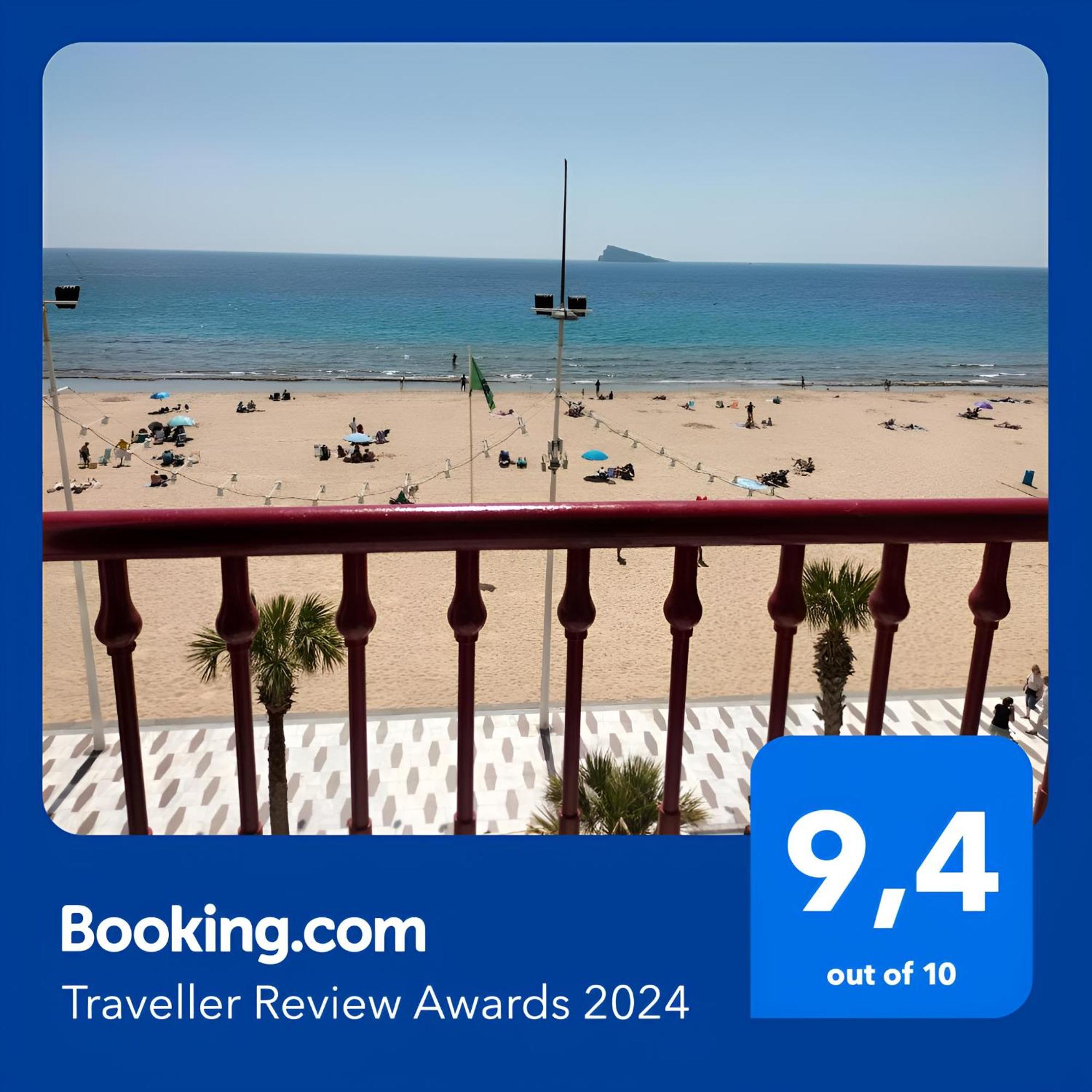 Las Damas 3B Beach Front - Pool & Parking Benidorm Exterior foto